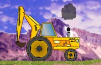 第123期 儿童简笔画《工程车之挖掘机》