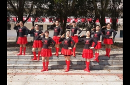 水兵舞《最美的遇见》樟树雪华广场舞教学视频